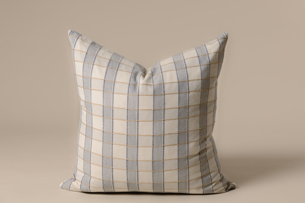 Gentry Luxe Plaid Euro Pillow Cover
