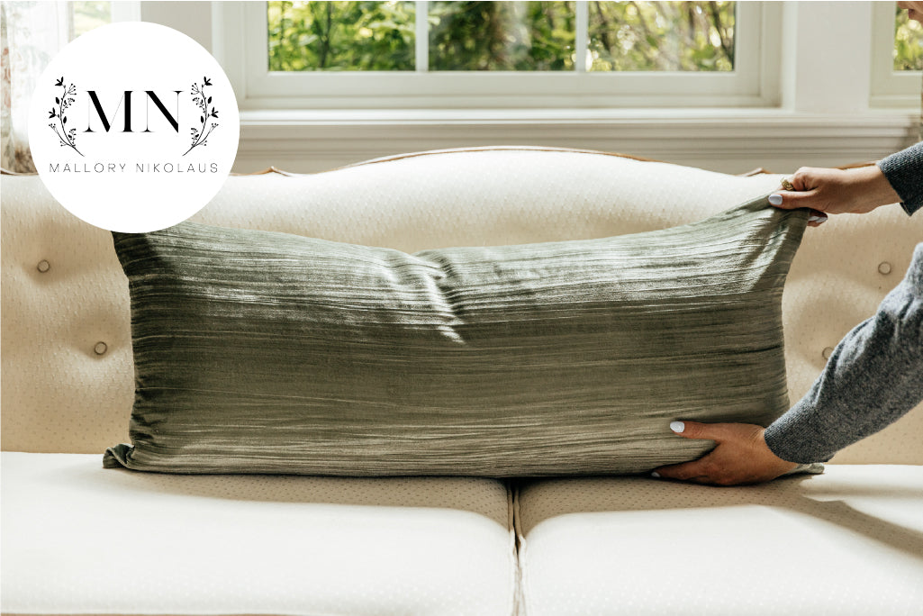 Mallory Luxe XL Lumbar Pillow Cover